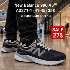 New Balance 990 V6 A0271-1 (41-45) сітка ліцензія