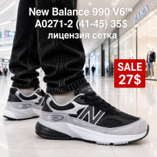 New Balance 990 V6 A0271-2 (41-45) сітка ліцензія