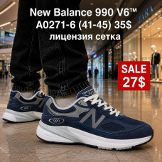 New Balance 990 V6 A0271-6 (41-45) сітка ліцензія