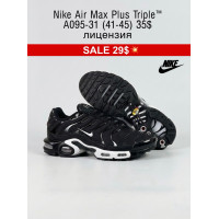 Nike Air Max Plus Triple A095-31 (41-45) ліцензія