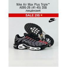 Nike Air Max Plus Triple A095-26 (41-45) ліцензія