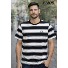 17284 Чоловіча футболка 68875. Розміри: l-xl-2xl-3xl, 4шт в ростовці одного кольору 