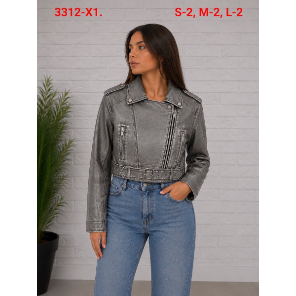Куртка з екошкіри (20254)