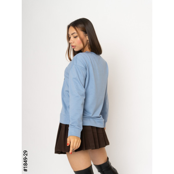 1849-29 Жіночий батнік з декором зі стразами норма (3 од: S-M, M-L, L-XL)