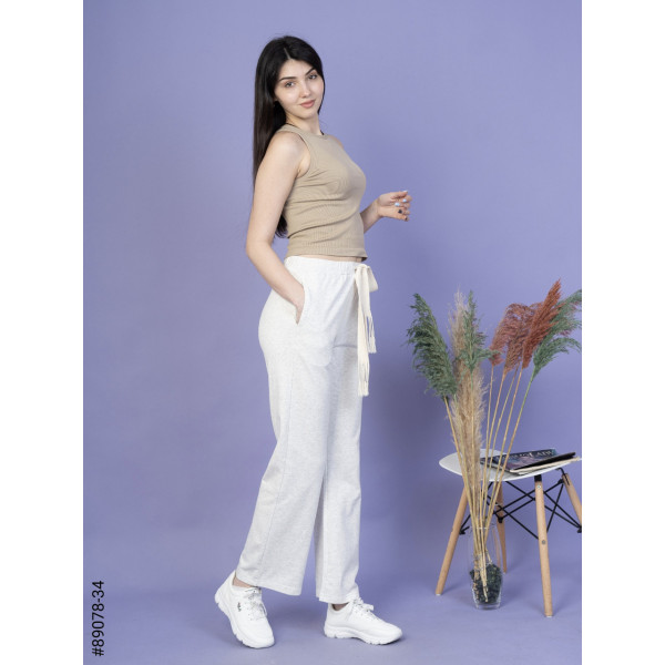 89078-34 Штани жіночі прямі двонитка (4 од: S(2),M(2))