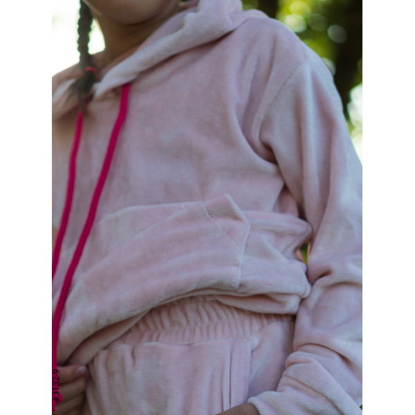 3132-9 Спортивний костюм жіночий велюр підлітковий (4 од: на зріст 128,134,140,146)