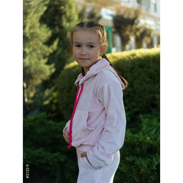 3132-9 Спортивний костюм жіночий велюр підлітковий (4 од: на зріст 128,134,140,146)