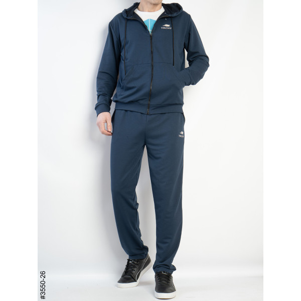 3550-26 Спортивный костюм мужской штанина двунитка норма (5 ед: 48,50,52,54,56)