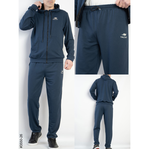 3550-26 Спортивный костюм мужской штанина двунитка норма (5 ед: 48,50,52,54,56)
