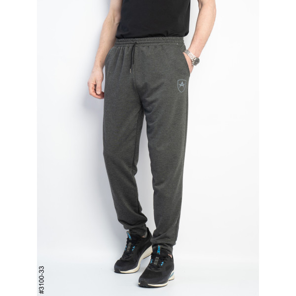 3100-33 Спортивні штани чоловічі на манжеті двунитка норма (4 од: 48,50,52,54)