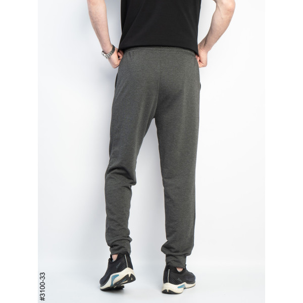 3100-33 Спортивні штани чоловічі на манжеті двунитка норма (4 од: 48,50,52,54)