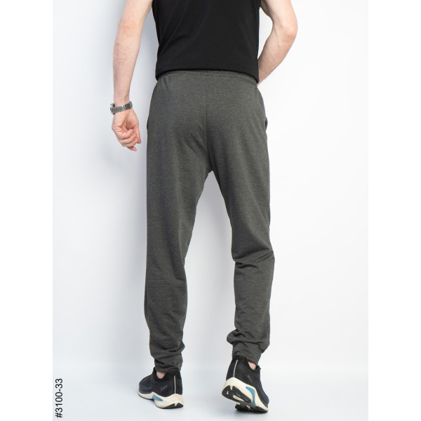 3100-33 Спортивні штани чоловічі на манжеті двунитка норма (4 од: 48,50,52,54)