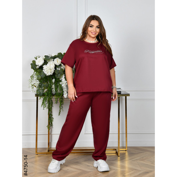 4750-14 Костюм жіночий літній батал (3 од: 54,56,58)