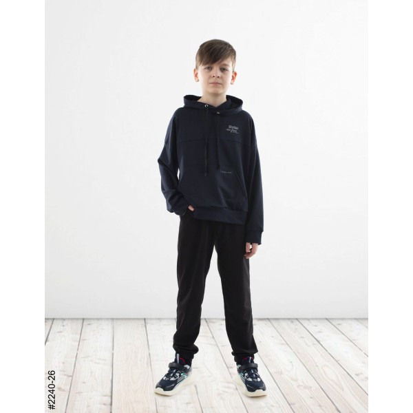 2240-26 Спортивний костюм двонитка підліток (4 од: 36,38,40,42)