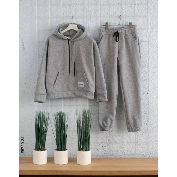 5720-34 Спортивний костюм тринитка на флісі підліток (4 од: 36,38,40,42)