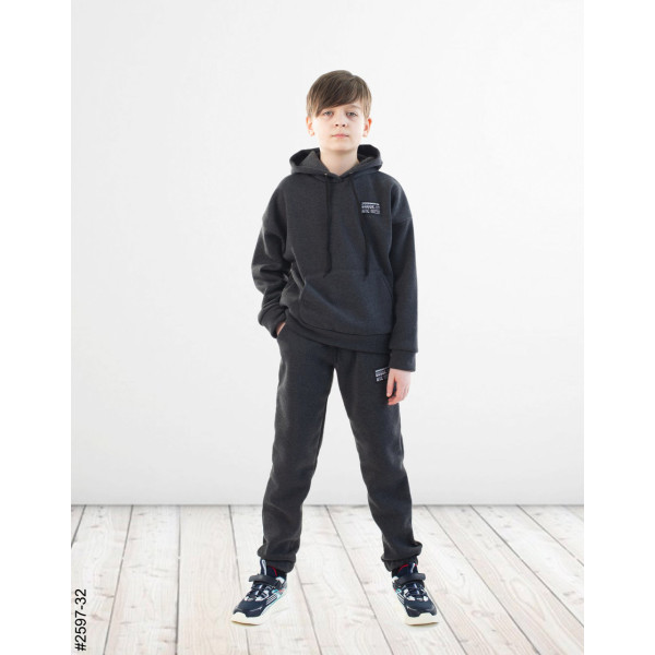 2597-32 Спортивний костюм тринитка на флісі підліток (4 од: 36,38,40,42)