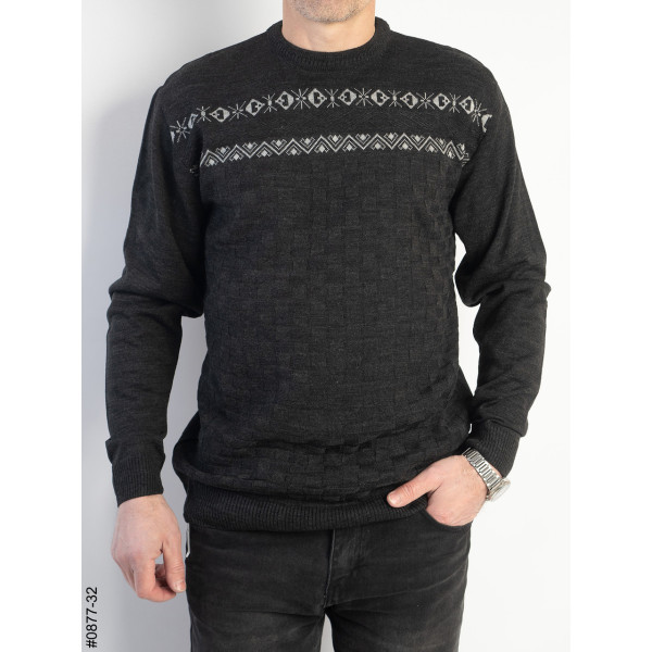 0877-32 Светр чоловічий норма (3 од: XL,XXL,3XL)