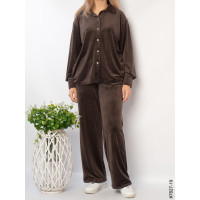 7827-19 Костюм жіночий велюр (4 од: 44,46,48,50)