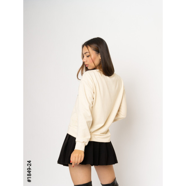 1849-24 Жіночий батнік з декором зі стразами норма (3 од: S-M, M-L, L-XL)