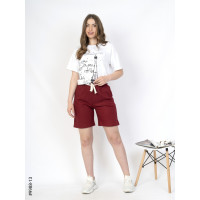 9988-13 Шорти жіночі льон батал (4 од: 50,52,54,56)