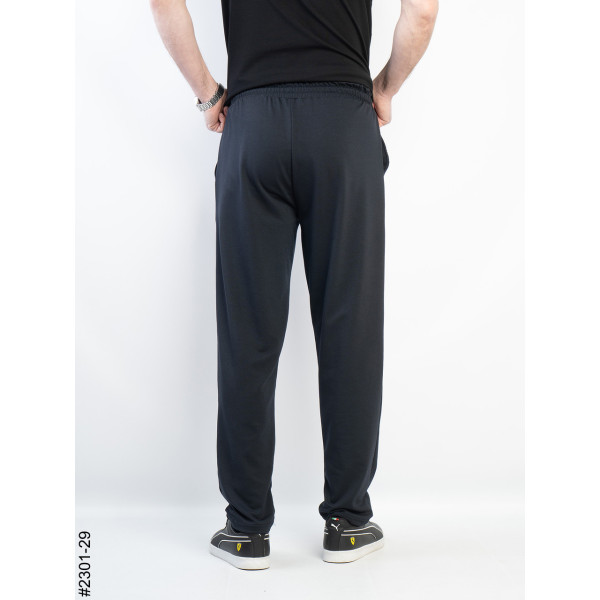 2301-29 Спортивні штани чоловічі прямі двунитка батал (5 од: 50,52,54,56,58)