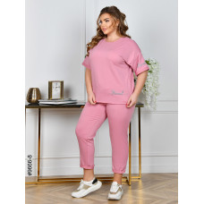 9666-8 Спортивний костюм жіночий двунитка батал (5 од: 52,54,56,58,60)