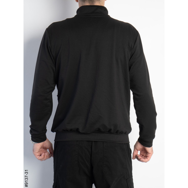 9137-31 Толстовка чоловіча на блискавці двонитка (5 од: 48,50,52,54,56)