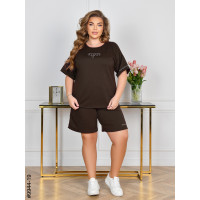 9944-19 Спортивний костюм жіночий двонитка батал (4 од: 54,56,58,60)