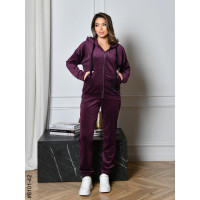 6101-42 Спортивний костюм жіночий на блискавці велюр норма (5 од: 44,46,48,50,52)