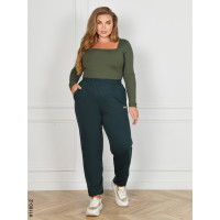 1160-2 Спортивні штани жіночі турецька двунитка батал (4 од: 54,56,58,60)