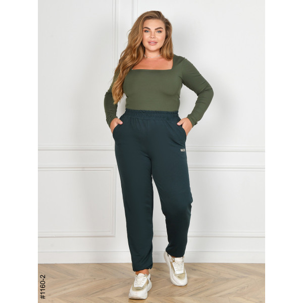 1160-2 Спортивні штани жіночі турецька двунитка батал (4 од: 54,56,58,60)