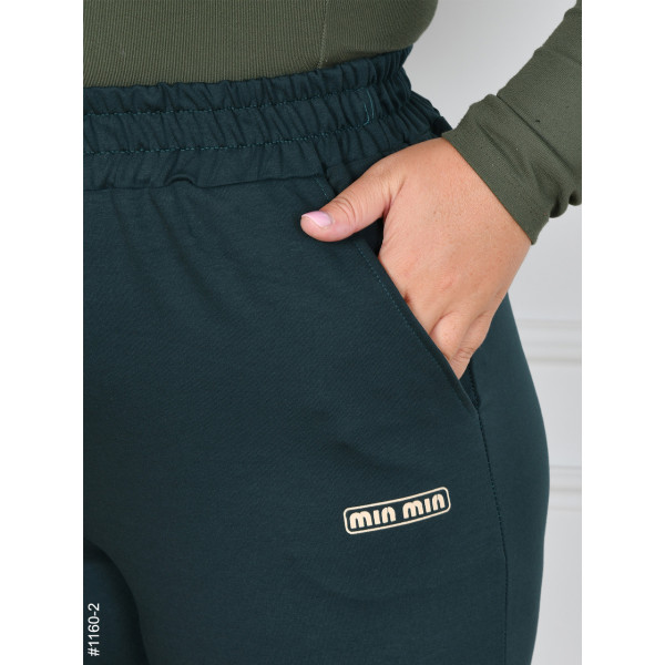 1160-2 Спортивні штани жіночі турецька двунитка батал (4 од: 54,56,58,60)