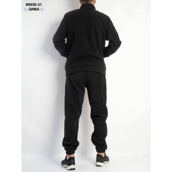9950-31 Спортивний костюм чоловічий на манжеті щільний фліс норма (4 од: 48,50,52,54)