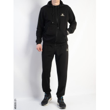 8500-31 Спортивний костюм чоловічий на манжеті турецька двонитка норма (5 од: 48,50,52,54,56)