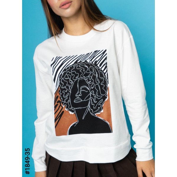 1849-35 Жіночий батнік з декором зі стразами норма (3 од: S-M, M-L, L-XL)