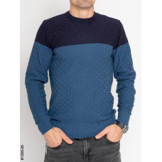 1205-26 Светр чоловічий машинне в'язання норма (3 од: М,L,XL)