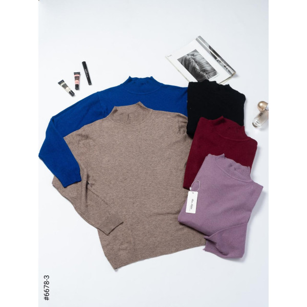 006678 Жіночій гольф батал (мікс кольорів: 15 од: 54-60 | універсальний)