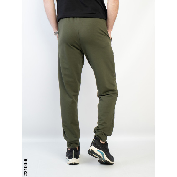 3100-6 Спортивні штани чоловічі на манжеті двунитка норма (4 од: 48,50,52,54)