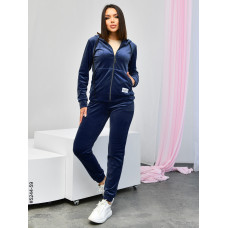 5244-59 Спортивний костюм жіночий на блискавці велюр норма (5 од: 44,46,48,50,52)