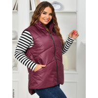 7003-15 Жилетка жіноча на холофайбері батал (3 од: 54,56,58)