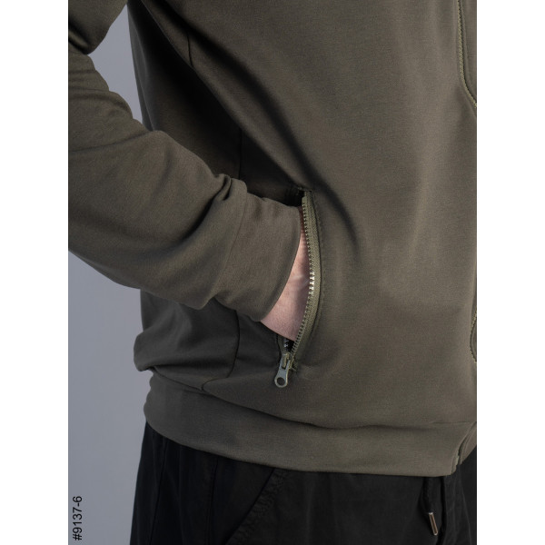 9137-6 Толстовка чоловіча на блискавці двонитка (5 од: 48,50,52,54,56)