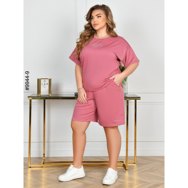 9944-9 Спортивний костюм жіночий двонитка батал (4 од: 54,56,58,60)