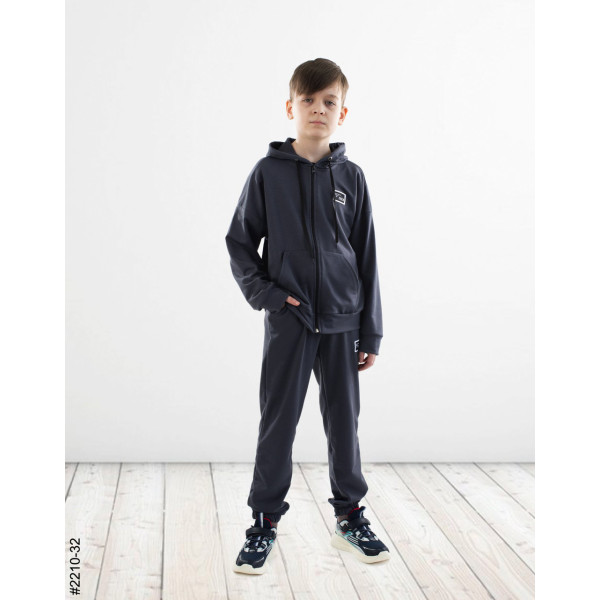 2210-32 Спортивний костюм на блискавці двонитка підліток (4 од: 36,38,40,42)
