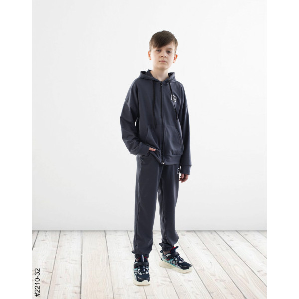 2210-32 Спортивний костюм на блискавці двонитка підліток (4 од: 36,38,40,42)