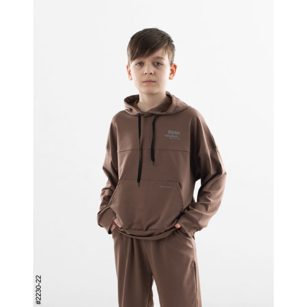 2230-22 Спортивний костюм двонитка підліток (4 од: 36,38,40,42)