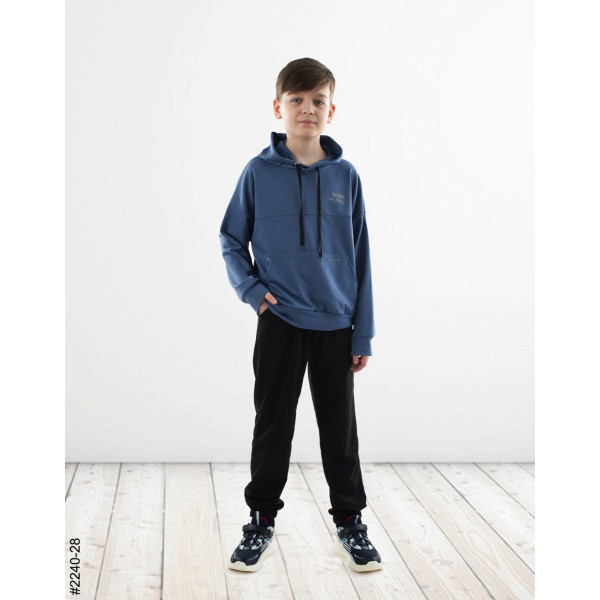 2240-28 Спортивний костюм двонитка підліток (4 од: 36,38,40,42)