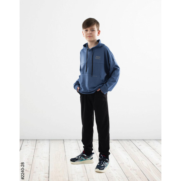 2240-28 Спортивний костюм двонитка підліток (4 од: 36,38,40,42)