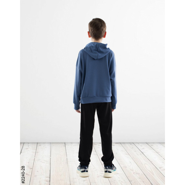 2240-28 Спортивний костюм двонитка підліток (4 од: 36,38,40,42)