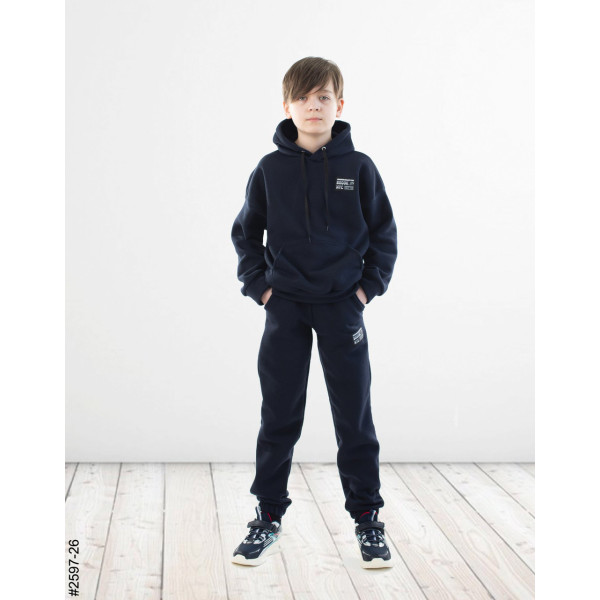 2597-26 Спортивний костюм тринитка на флісі підліток (4 од: 36,38,40,42)