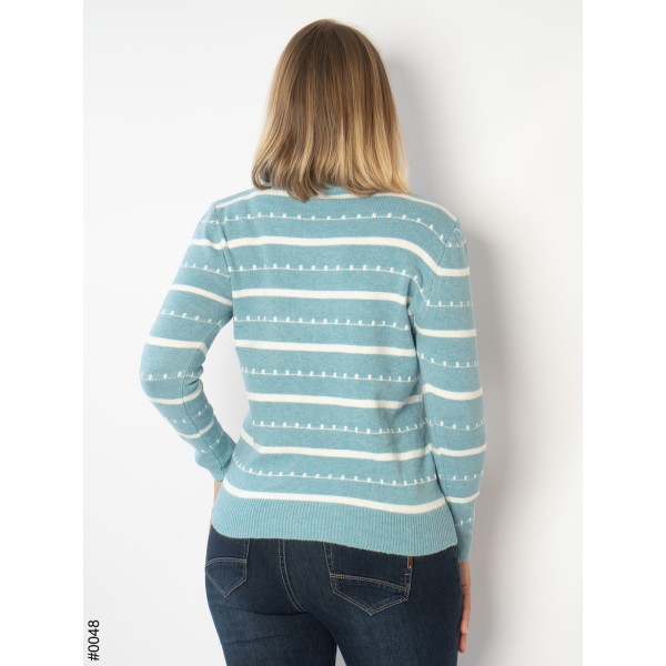 0048-1 МІКС Светр жіночий кашеміровий напівбатал (мікс кольорів: 5 од: 48-52 | універсальний)